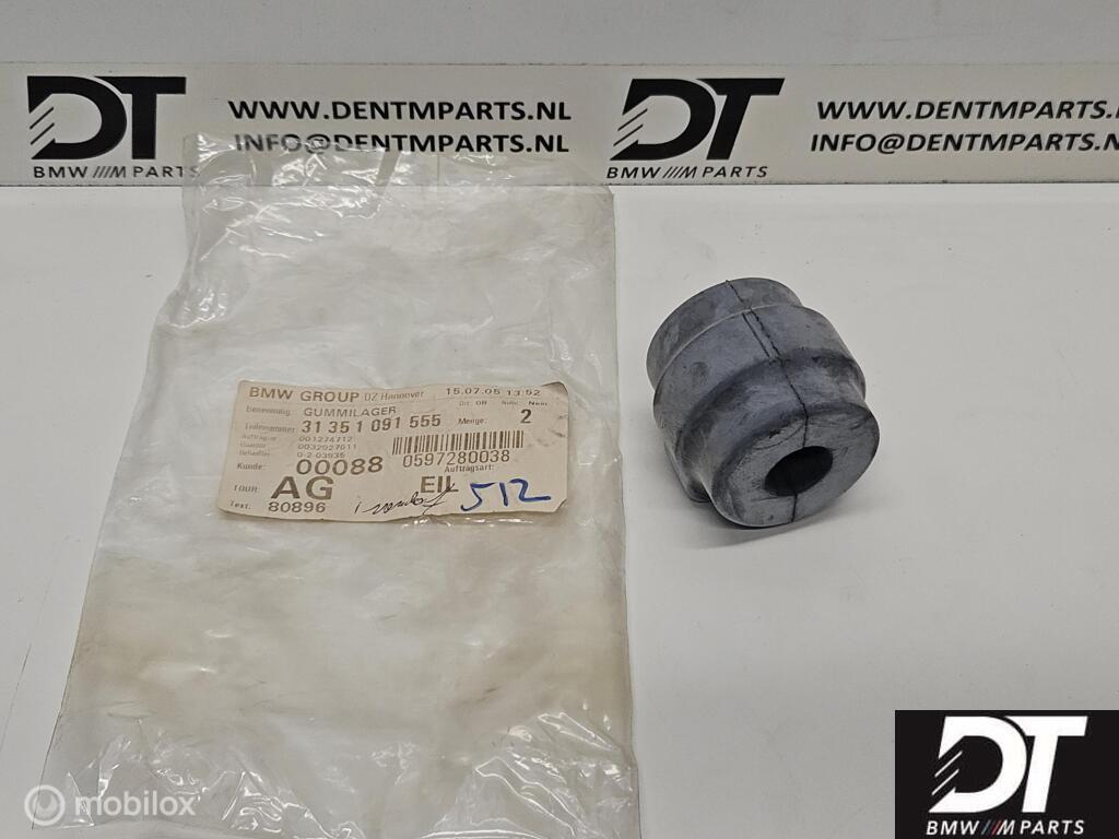 Stabilisatorstangrubber voor 20,5mm BMW E38 31351091555, Nieuw, Ophalen of Verzenden, BMW, BMW