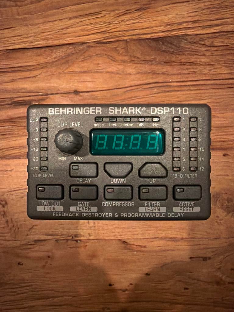 Behringer Shark DSP110 Feedback Destroyer & Meer!, Ophalen of Verzenden, Zo goed als nieuw, Overige merken