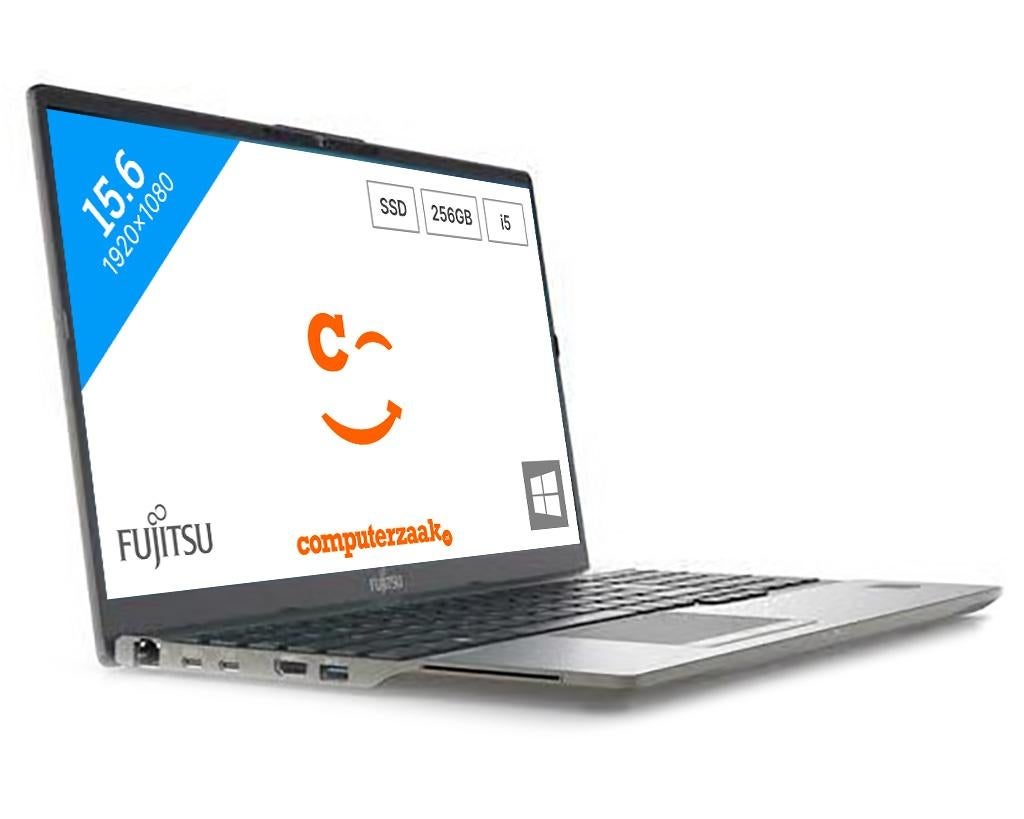 Fujitsu Lifebook U7511/Intel Core i5 2.4GHz/16GB/256GB SSD, 256 GB, 2 tot 3 Ghz, Refurbished, Ophalen of Verzenden
