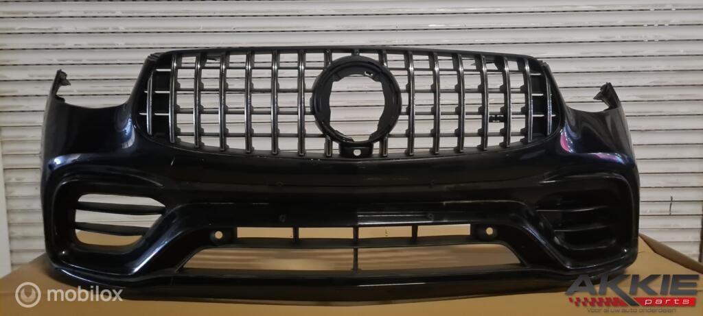 Mercedes GLC 63 AMG Bumper voor facelift W253 X253, Gebruikt, Voor, Ophalen of Verzenden, Bumper
