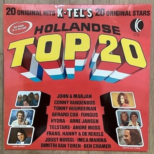 LP.- HOLLANDSE TOP 20. Van radio en TV reclame. 20 HITS -, Ophalen of Verzenden, Gebruikt, 12 inch
