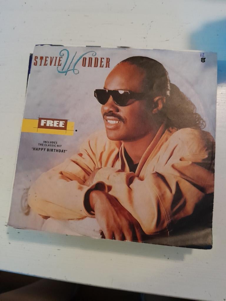 Stevie wonder 7inch free, Ophalen of Verzenden, Zo goed als nieuw, Pop