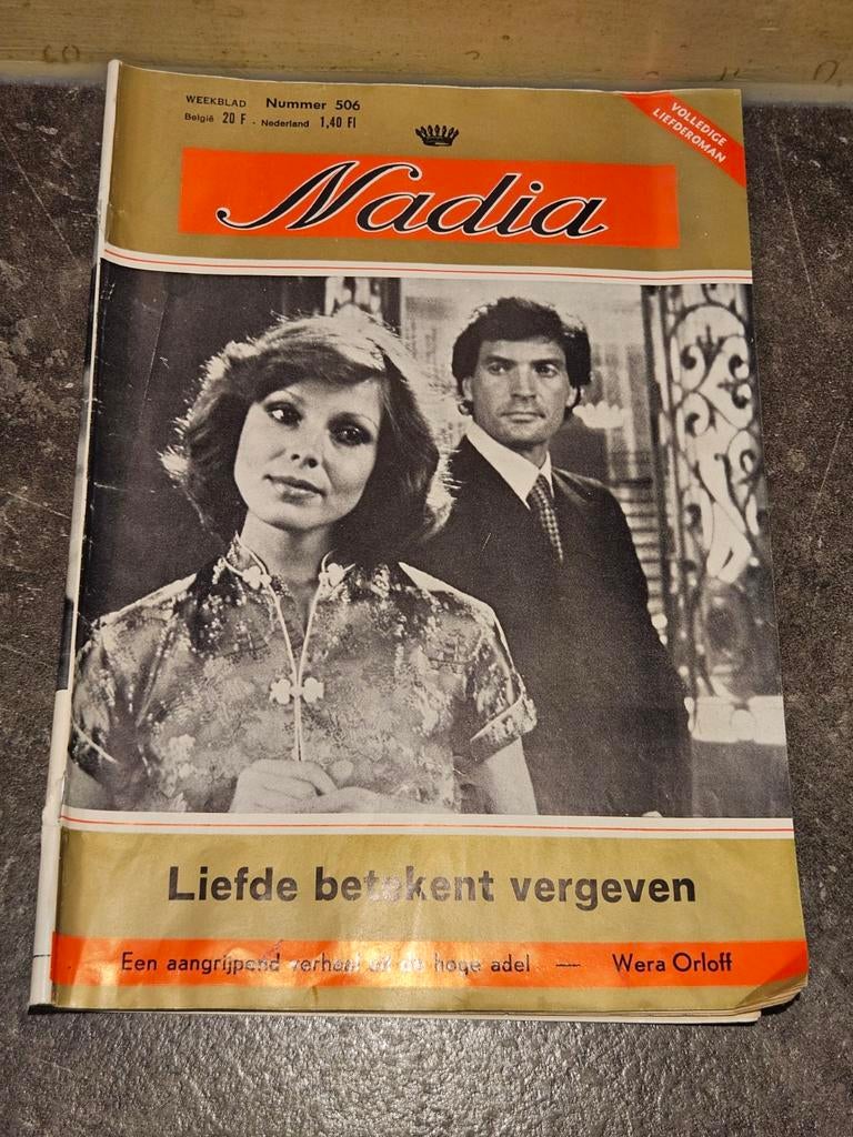 Nadia Paper roman, Ophalen of Verzenden