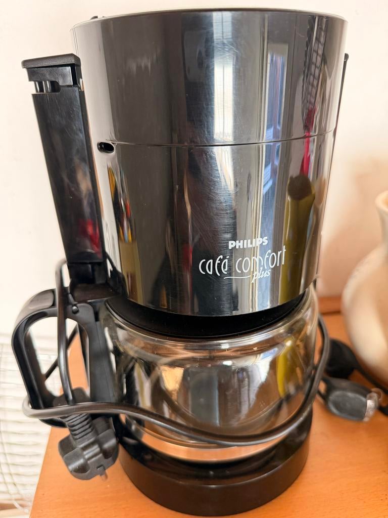 Philips Cafe Comfort Koffiezetapparaat, Afneembaar waterreservoir, Gebruikt, Koffiemachine, Gemalen koffie