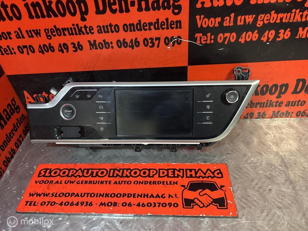 Citroen C4 Picasso ('13-'17) Display Multi Media Regelunit, Auto-onderdelen, Dashboard en Schakelaars, Gebruikt, Citroën, Ophalen of Verzenden