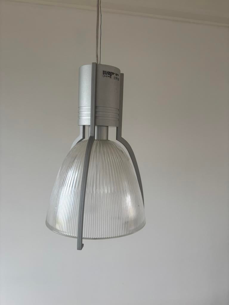Design hanglamp merk bava , halogeen type, Huis en Inrichting, Lampen | Hanglampen, Ophalen of Verzenden, Zo goed als nieuw, Minder dan 50 cm