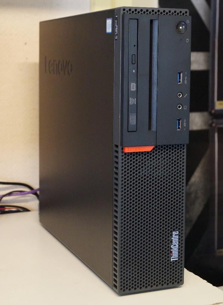 Snelle Lenovo ThinkCentre M900, garantie, Windows of Linux, 256 GB, 8 GB, Refurbished, Ophalen of Verzenden