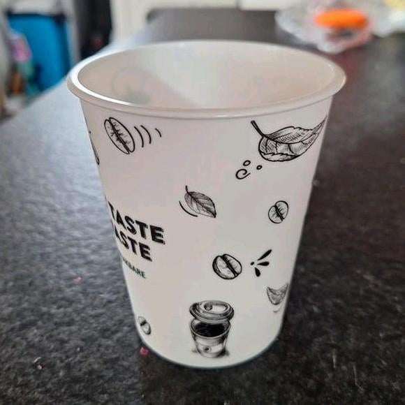 500 Herbruikbare Kunststof bekers warme en koude dranken, Overige materialen, Ophalen of Verzenden, Zo goed als nieuw, Overige stijlen