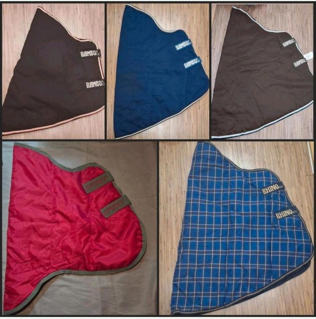 Rambo , Rhino , Amigo Hals / Hood - Stable / Insulator, Ophalen of Verzenden, Nieuw, Deken
