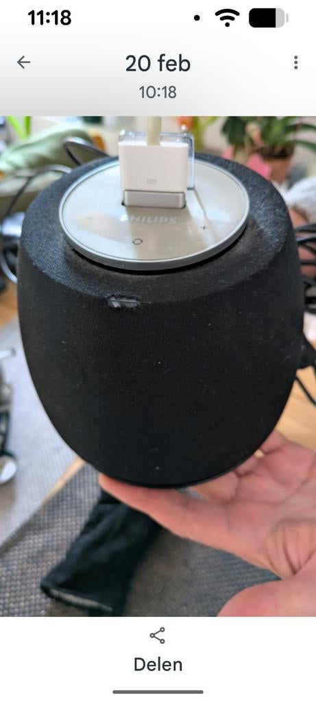 Philips docking speakers, Philips, Gebruikt, Ophalen of Verzenden, Minder dan 60 watt