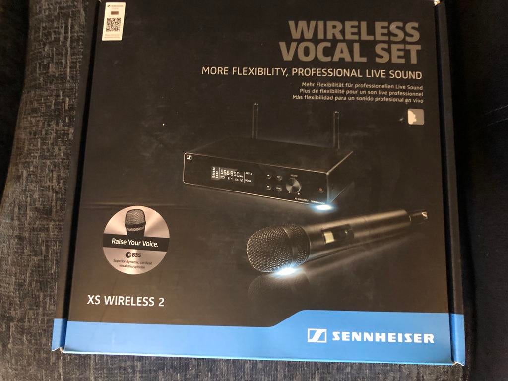Sennheiser XSW-2 835 microfoon set - E Band, Muziek en Instrumenten, Microfoons, Zo goed als nieuw, Zangmicrofoon, Draadloos, Ophalen of Verzenden