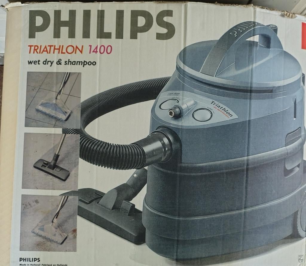 Philips wet dry & shampoo stofzuiger, Stofzak, Gebruikt, Overige typen, Ophalen of Verzenden