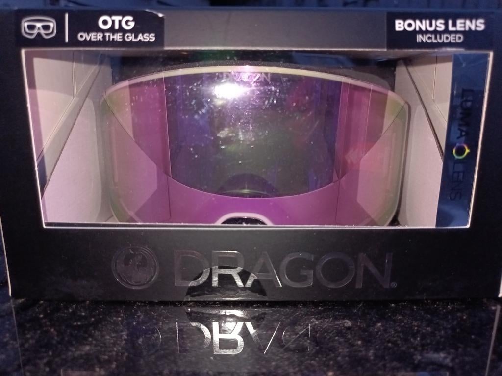 Dragon OTG Whiteout Skibril + Extra Lens, Sport en Fitness, Snowboarden, Nieuw, Overige typen, Ophalen of Verzenden