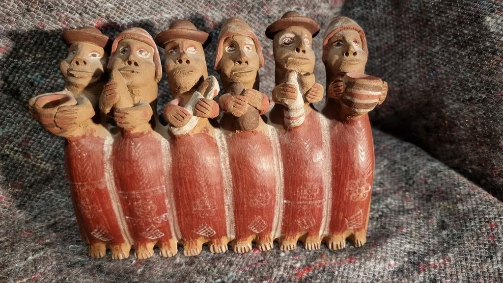 Beeldje fluit peru, Verzamelen, Beelden en Beeldjes, Ophalen of Verzenden, Zo goed als nieuw