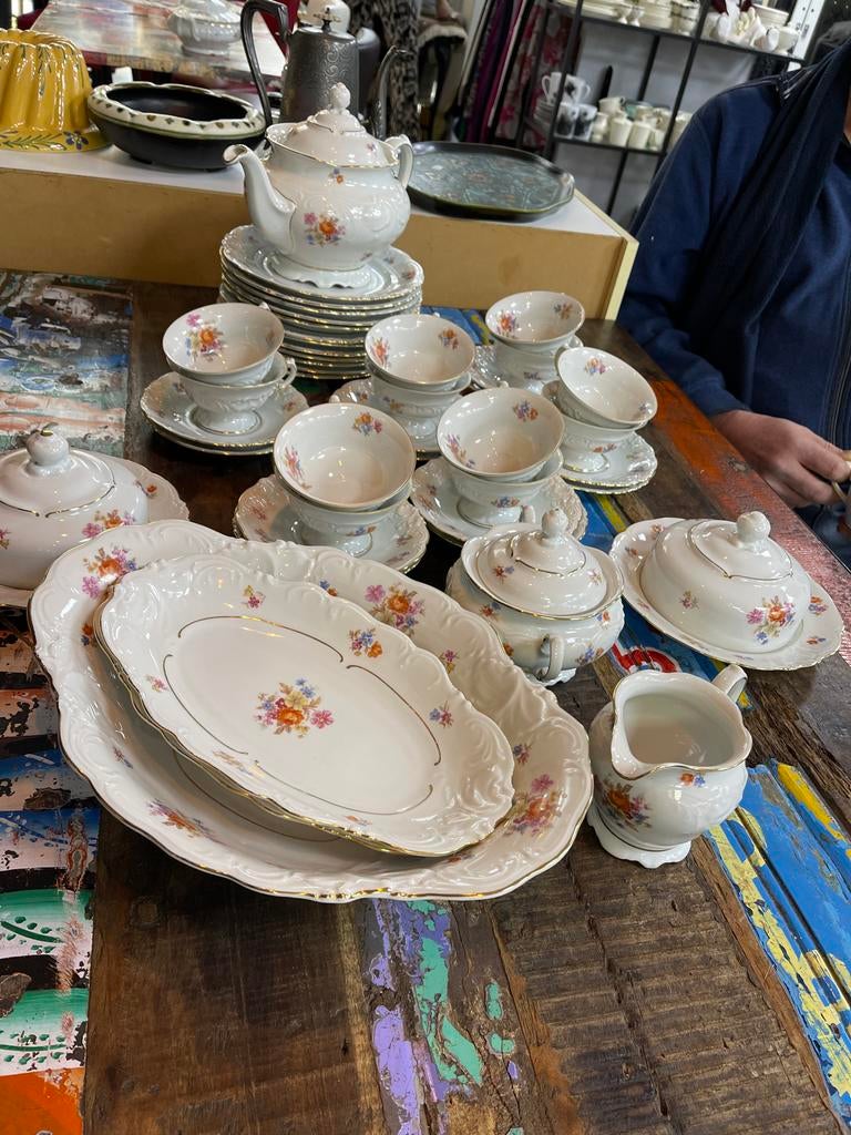 Prachtig KPM servies, Antiek en Kunst, Antiek | Servies compleet, Ophalen of Verzenden