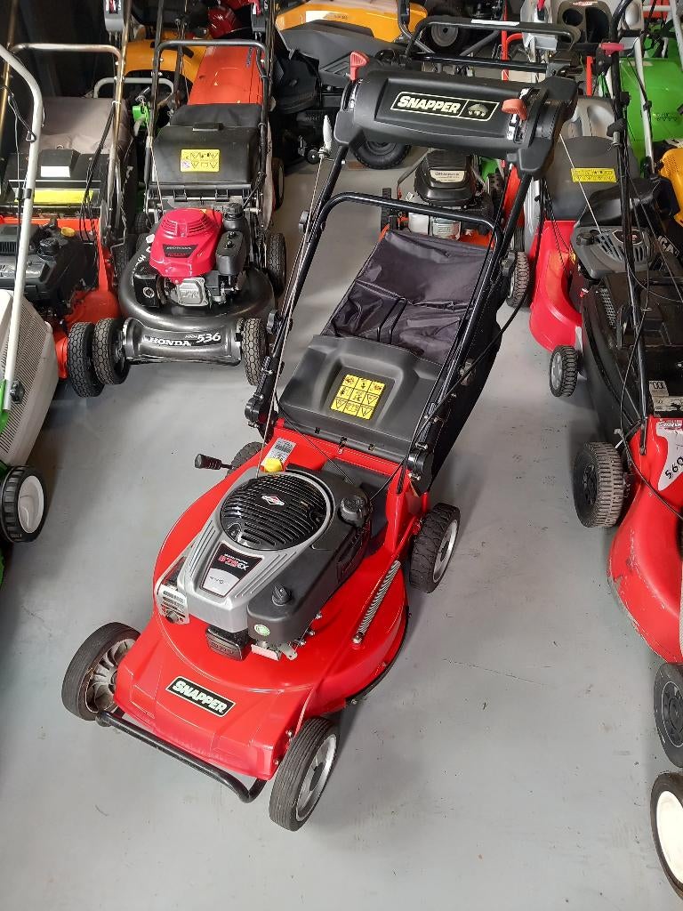 DEMO..Snapper 54cm Alu dek, Vario aandrijving, 6.5pk 190cc!, Cirkelmaaier, Snapper, Snapper, Versnellingen