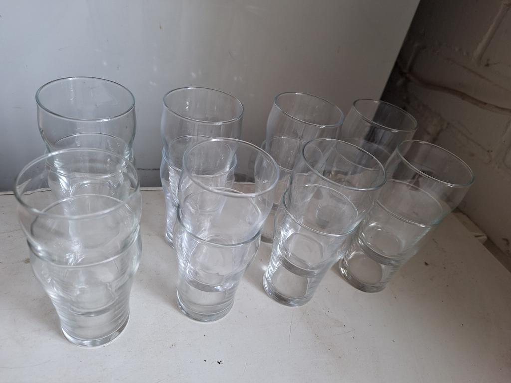 16 limonade glazen, Ophalen of Verzenden, Zo goed als nieuw