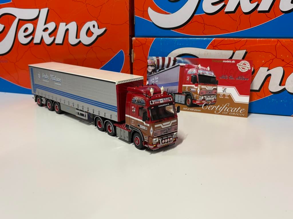 Tekno Nielsen, Hobby en Vrije tijd, Modelauto's | 1:50, Ophalen of Verzenden, Zo goed als nieuw, Bus of Vrachtwagen, Tekno