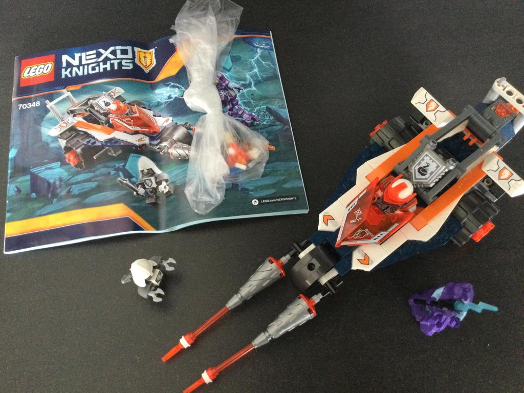 Lego nexo knights 70348, Ophalen of Verzenden, Zo goed als nieuw, Complete set, Lego