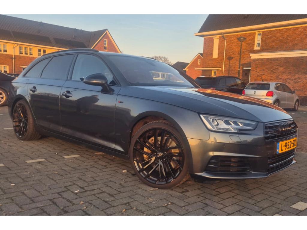 Audi A4 Avant 2.0 TFSI quattro MHEV S-line 252 pk pano B&O, 15 km/l, 4 cilinders, 1984 cc, Leder