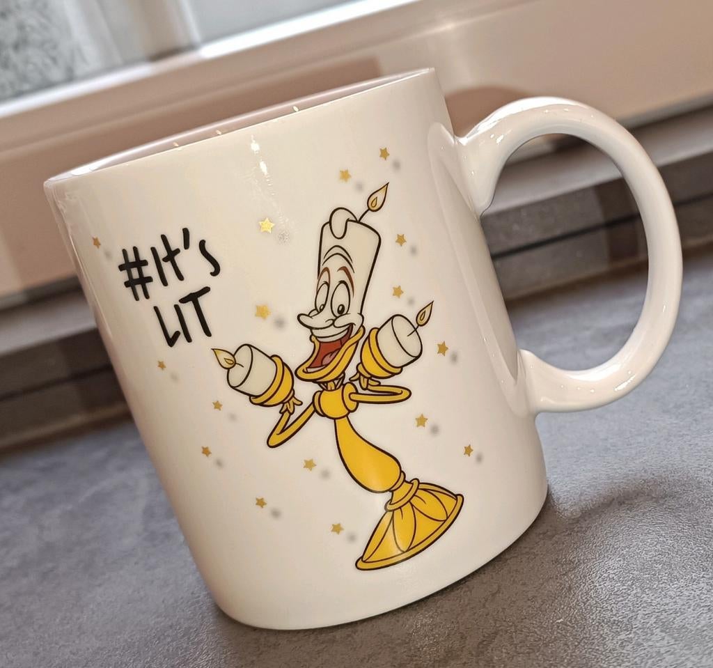 Disney Mok - Belle en het Beest, Ophalen of Verzenden, Zo goed als nieuw