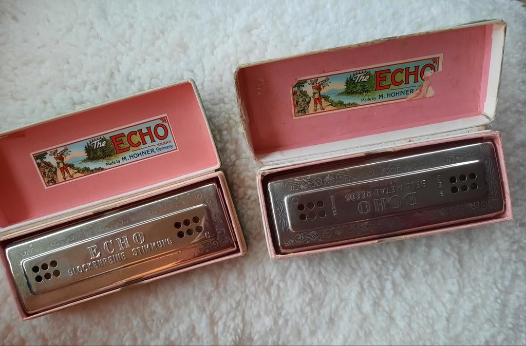 Set mondharmonica, Ophalen of Verzenden, Gebruikt, Chromatisch, Met koffer of doosje