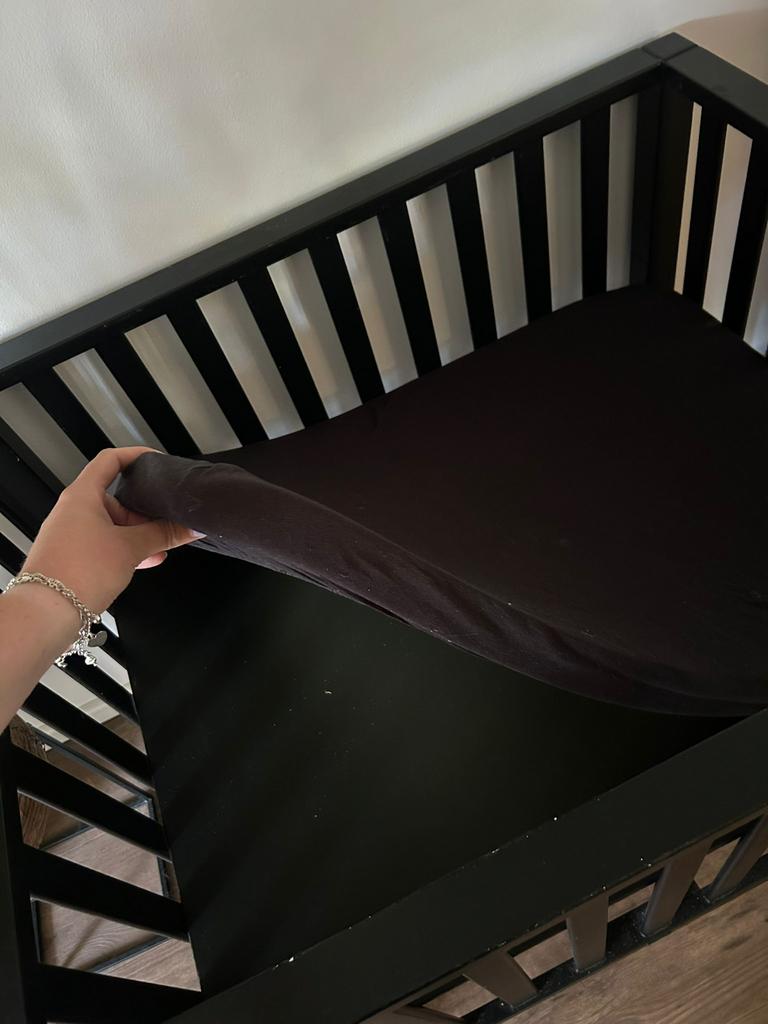 Wieg Zwart, Kinderen en Baby's, Babywiegjes en Ledikanten, Ophalen, Gebruikt, Wieg