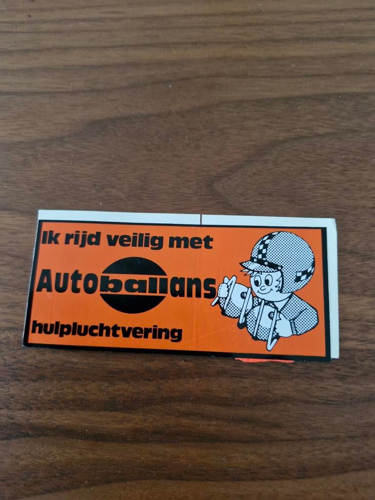 5618 Autoballans Hulpluchtvering Sticker, Ophalen of Verzenden