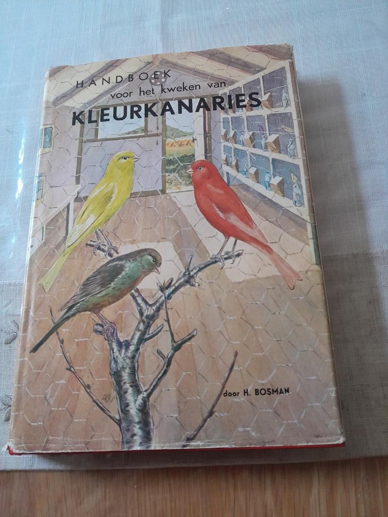 Handboek Kleurkanaries H. Bosman 1967, Gelezen, H. Bosman, Ophalen of Verzenden, Vogels