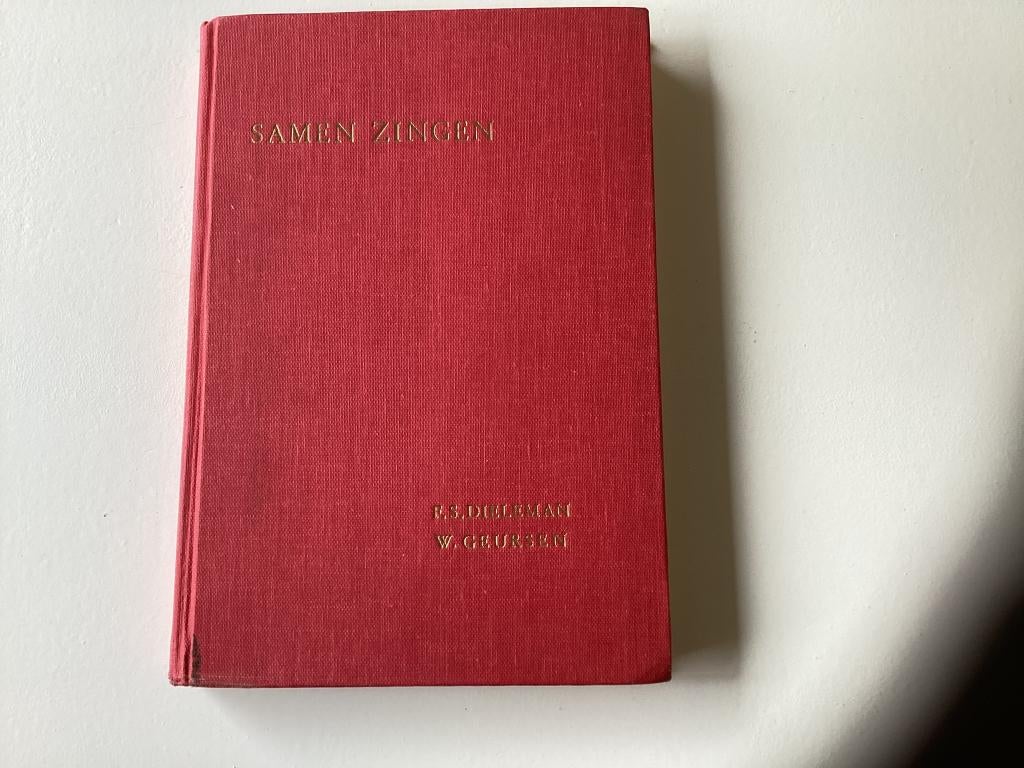 Zangboek, zangbundel Samen zingen Dieleman en Geursen, Ophalen of Verzenden, Gelezen, Artiest