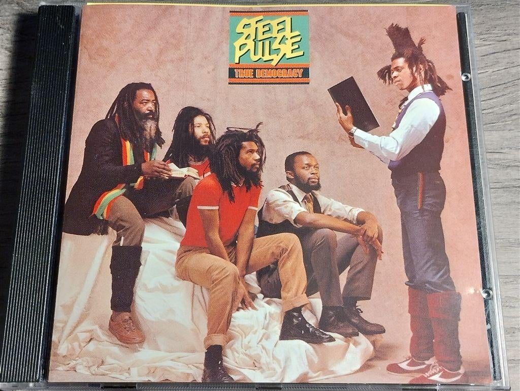 Steel Pulse ‎- True Democracy, Ophalen of Verzenden, Zo goed als nieuw