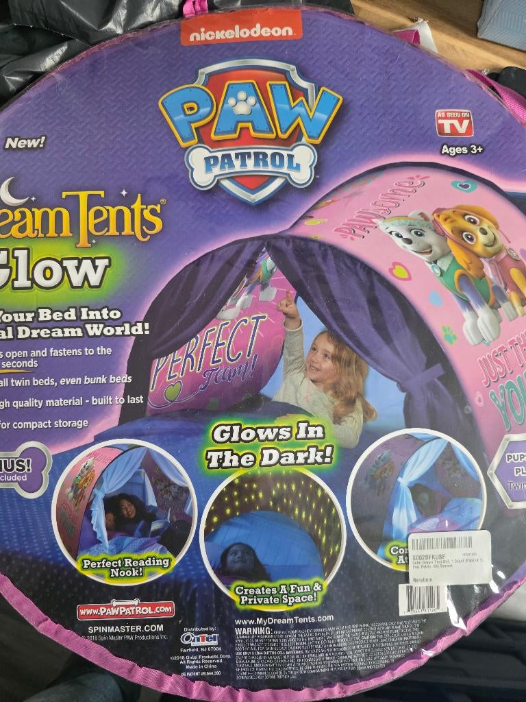 Paw Patrol dreamtent, Ophalen, Gebruikt