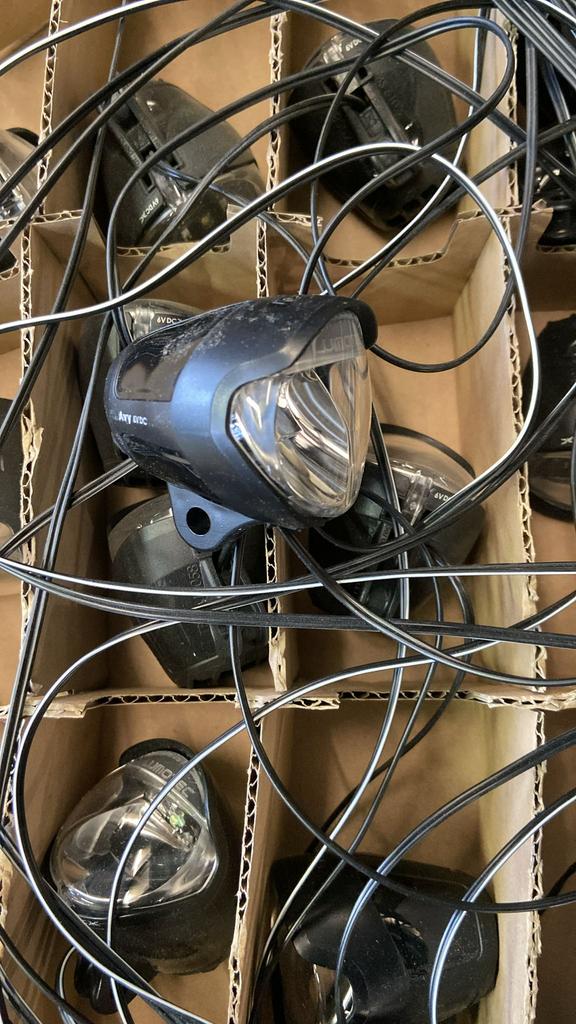 Partij naaf dinamo verlichting, Ophalen, Nieuw, Batterij, Verlichtingsset