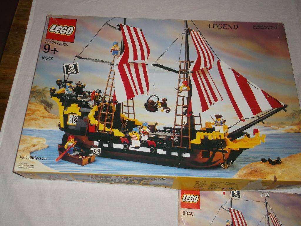 lego black seas barracuda met doos(6285  10040), Ophalen of Verzenden, Gebruikt, Complete set, Lego