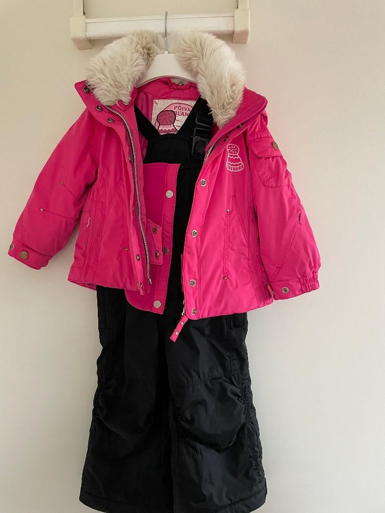 Poivre Blanc ski jas en ski broek meisje 18 mnd (maat 98), Ophalen of Verzenden, Gebruikt, Maat 98