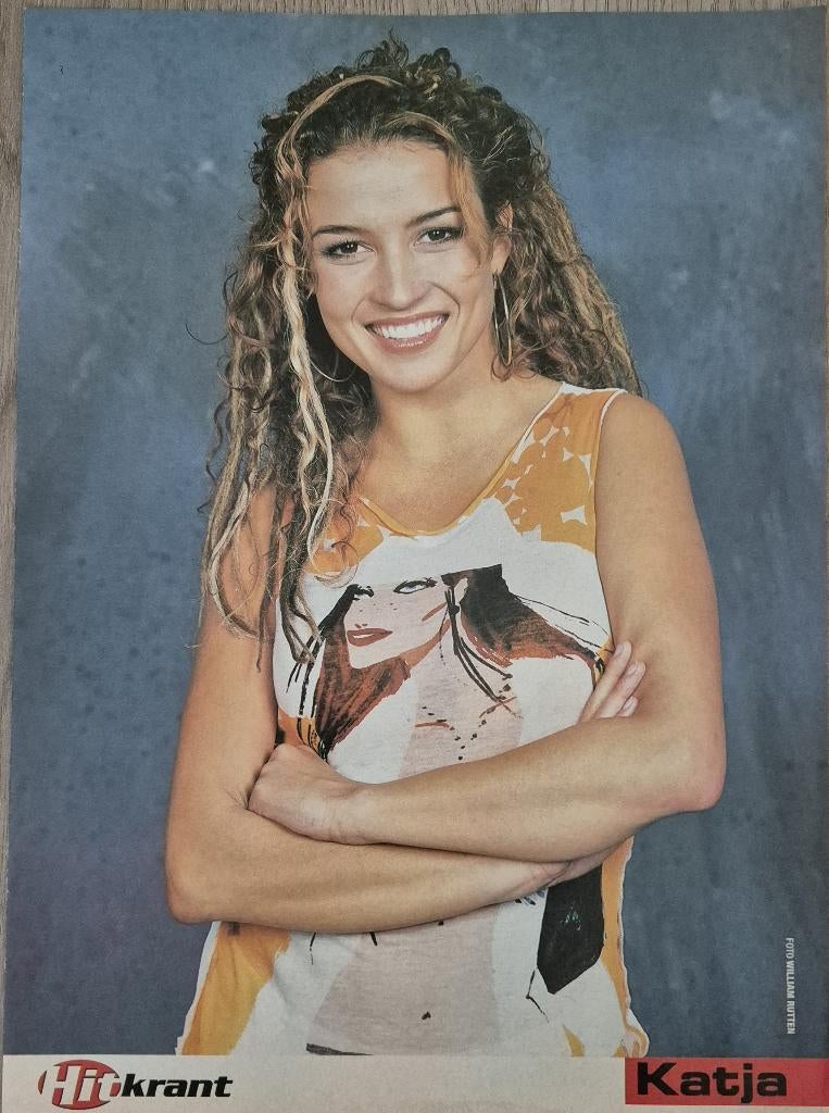 2 mooie GTST POSTERS ( o.a CASTPOSTER + MINIPSTR) (HITKRANT), Rechthoekig Staand, A4 of kleiner, Nieuw, Ophalen of Verzenden