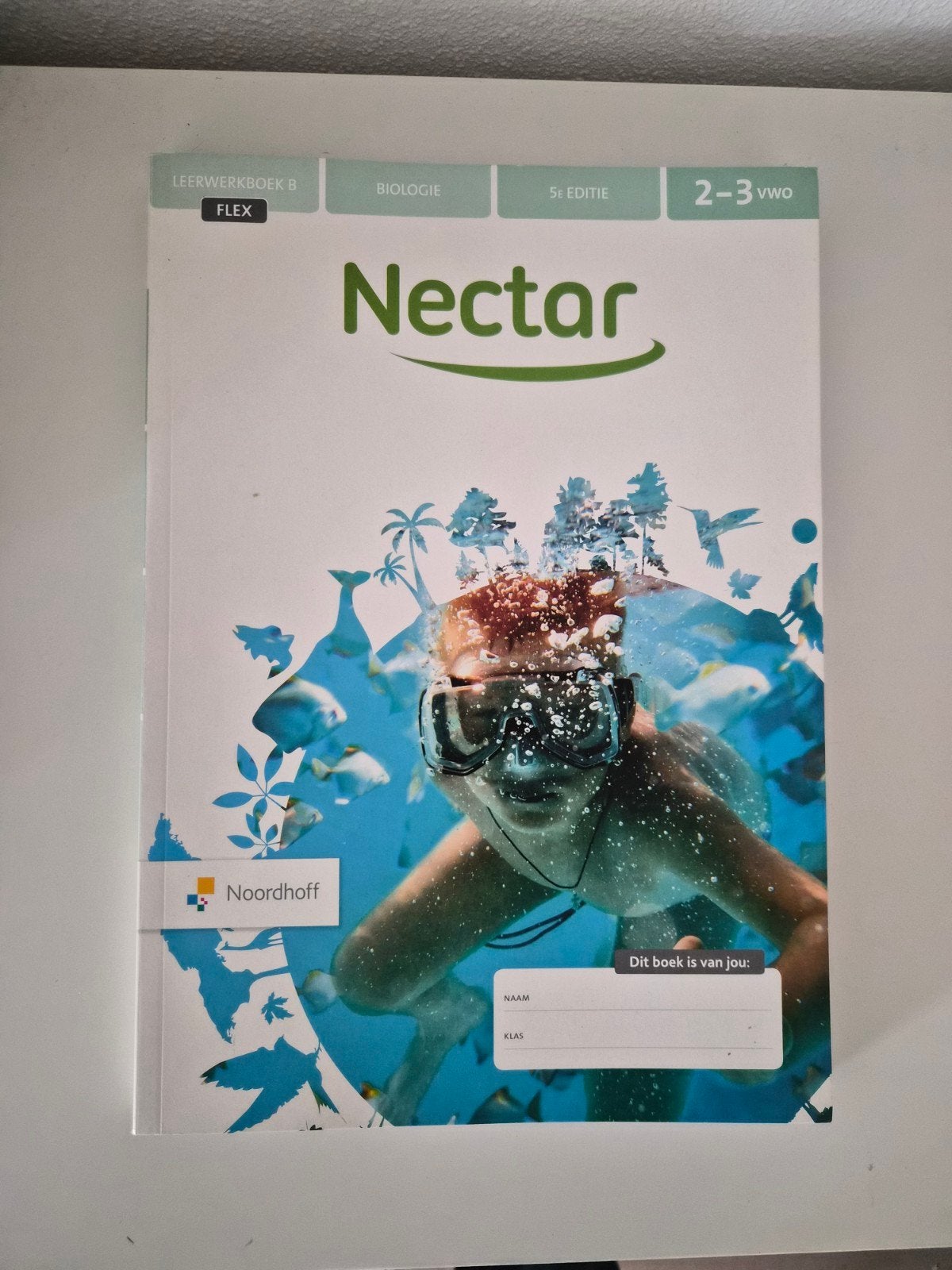 Nectar Biologie Leerwerkboek B 5e editie 2-3 vwo, Boeken, Ophalen of Verzenden, Nieuw, VWO, Biologie