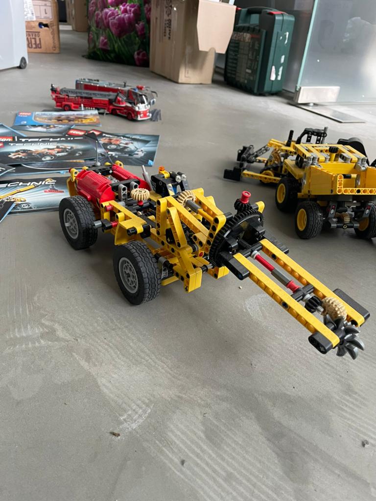 Lego technic mijnbouwgraafmachine., Ophalen of Verzenden, Zo goed als nieuw