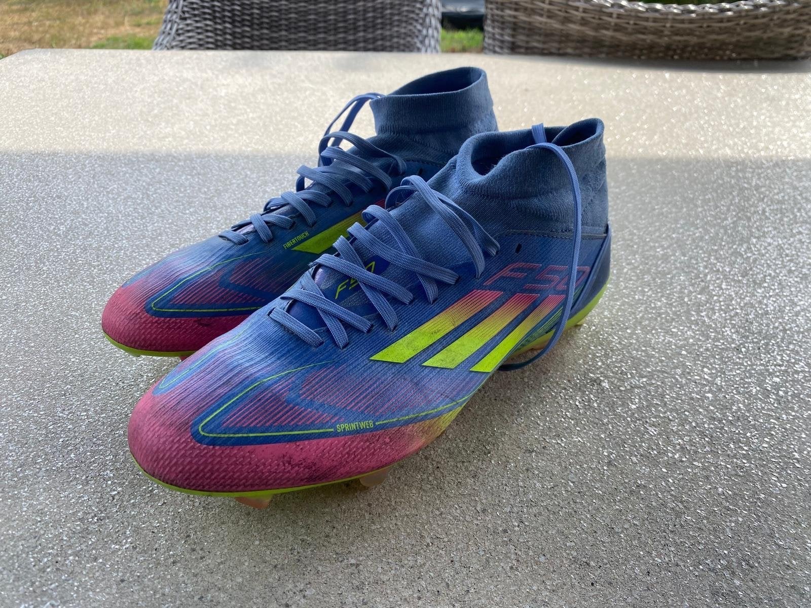 Adidas F50 Pro Voetbalschoenen Maat 42 2/3 - Gebruikt, Sport en Fitness, Voetbal, Maat XS of kleiner, Ophalen of Verzenden, Gebruikt