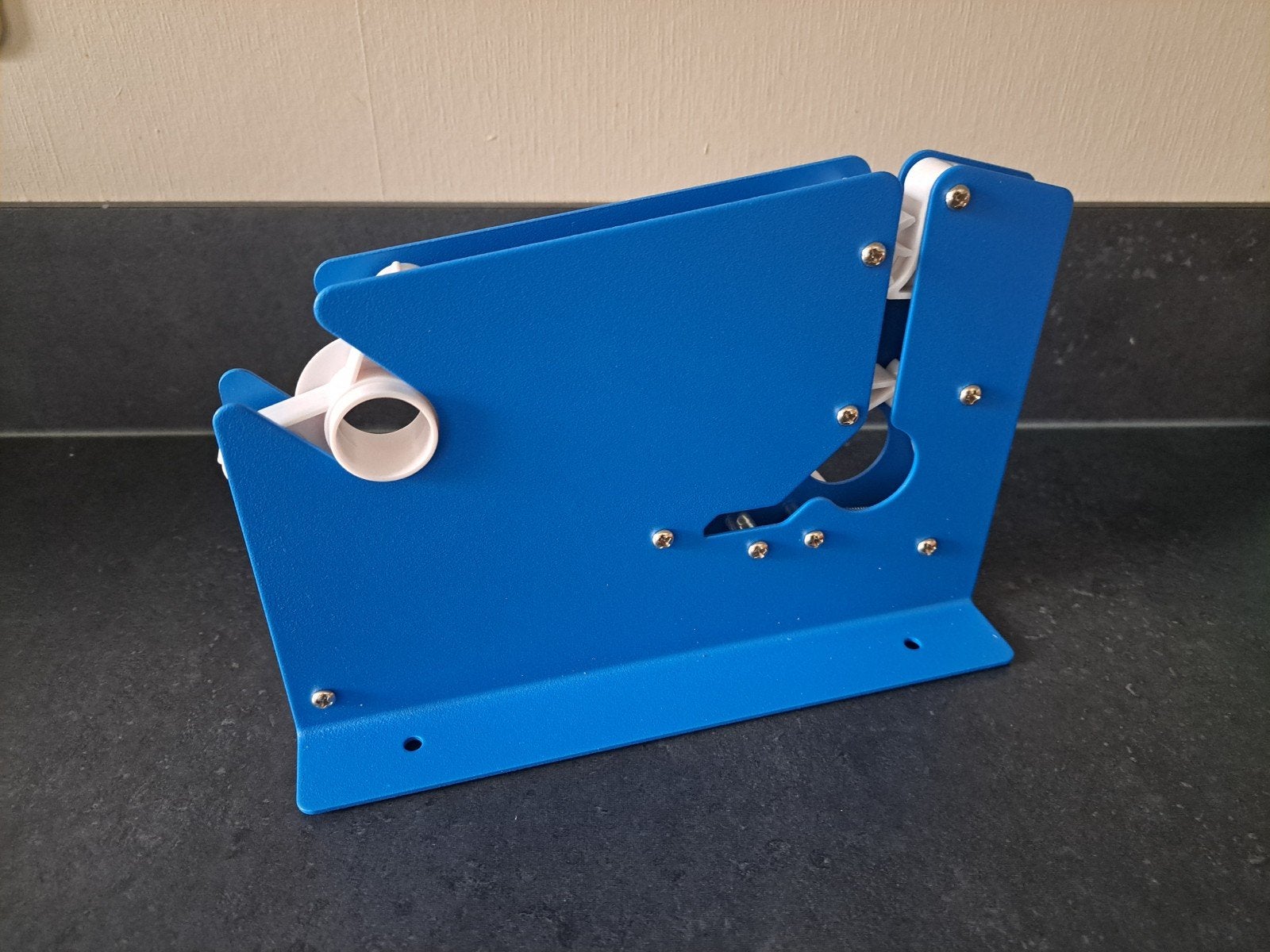 Metalen zakkensluiter metaal afsnijmes - Blauw, Ophalen of Verzenden, Nieuw