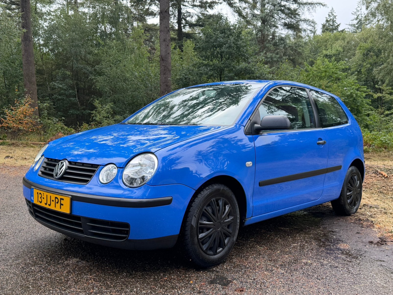 Volkswagen Polo 1.2 47KW 2002 Blauw, Auto's, Blauw, 1198 cc, Origineel Nederlands, Handgeschakeld