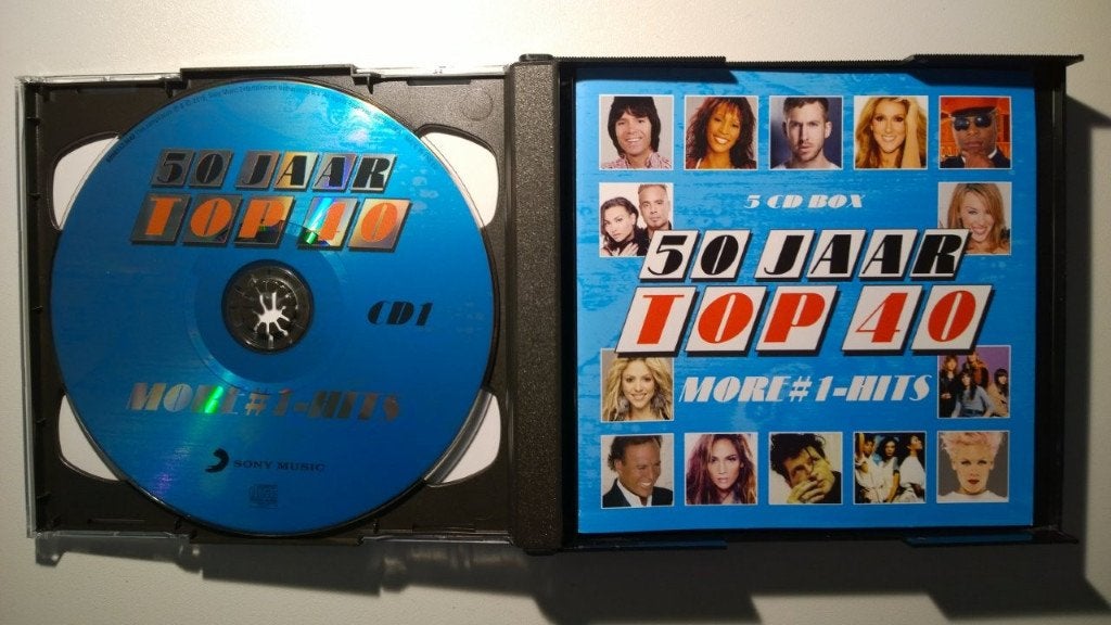 50 Jaar Top 40 More #1-Hits (5 CD), Ophalen of Verzenden, Zo goed als nieuw, Pop, Album