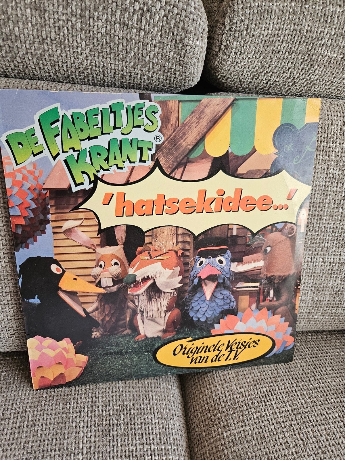 De Fabeltjeskrant - 'Hatsekidee...' LP (Originele Versies), Cd's en Dvd's, Vinyl | Kinderen en Jeugd, Ophalen of Verzenden, Gebruikt