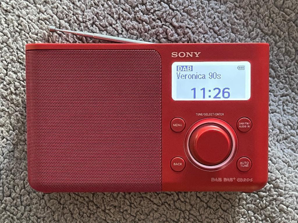 Sony XDR-S61D dab en fm RDS radio, Audio, Tv en Foto, Radio's, Ophalen of Verzenden, Gebruikt, Radio