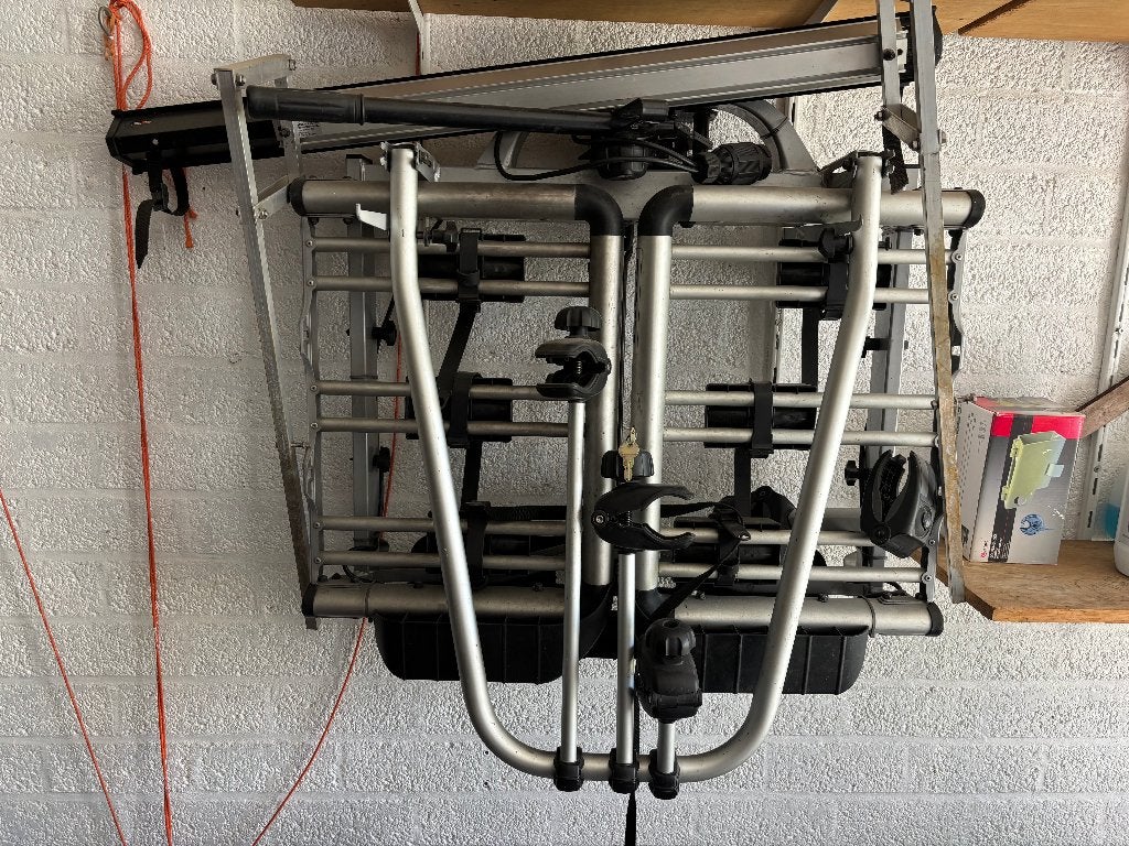 Thule Fietsendrager, Auto diversen, Fietsendragers, Gebruikt, Trekhaakdrager, 3 fietsen of meer, Brede banden, Elektrische fiets