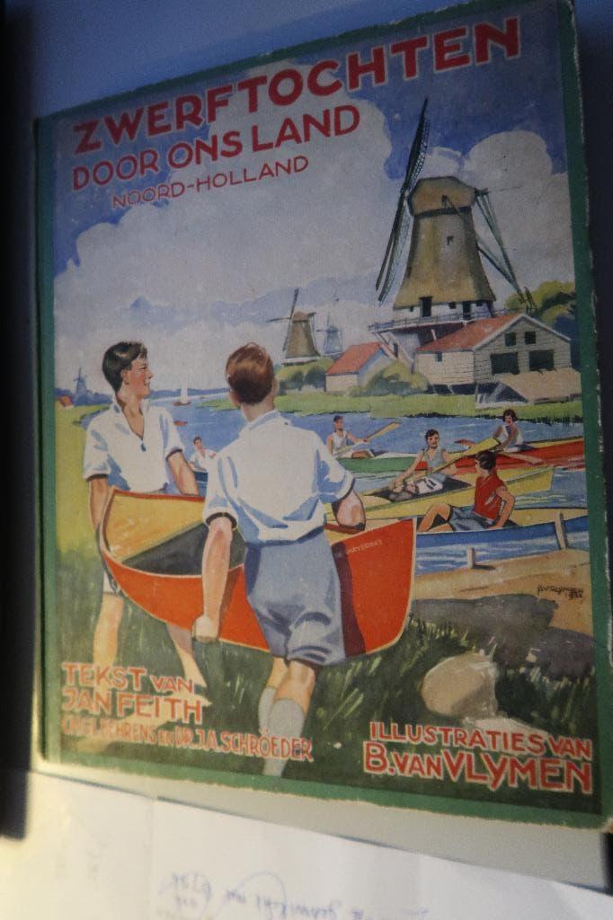 Zwerftochten door ons Land. Noord-Holland- Jan Feith-1933, Ophalen of Verzenden, Gelezen, Jan Feith, Plaatjesalbum