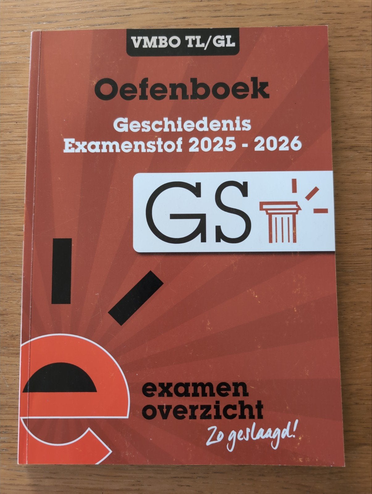 Oefenboek Geschiedenis VMBO TL/GL Examenstof 2025-2026, Ophalen of Verzenden, Zo goed als nieuw, VMBO, Geschiedenis