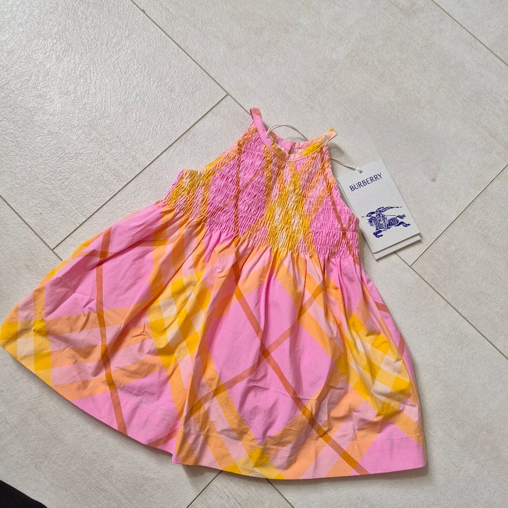 Burberry zomerjurkje | Maat 68 cm | Nieuw, Meisje, Jurkje of Rokje, Nieuw, Ophalen of Verzenden