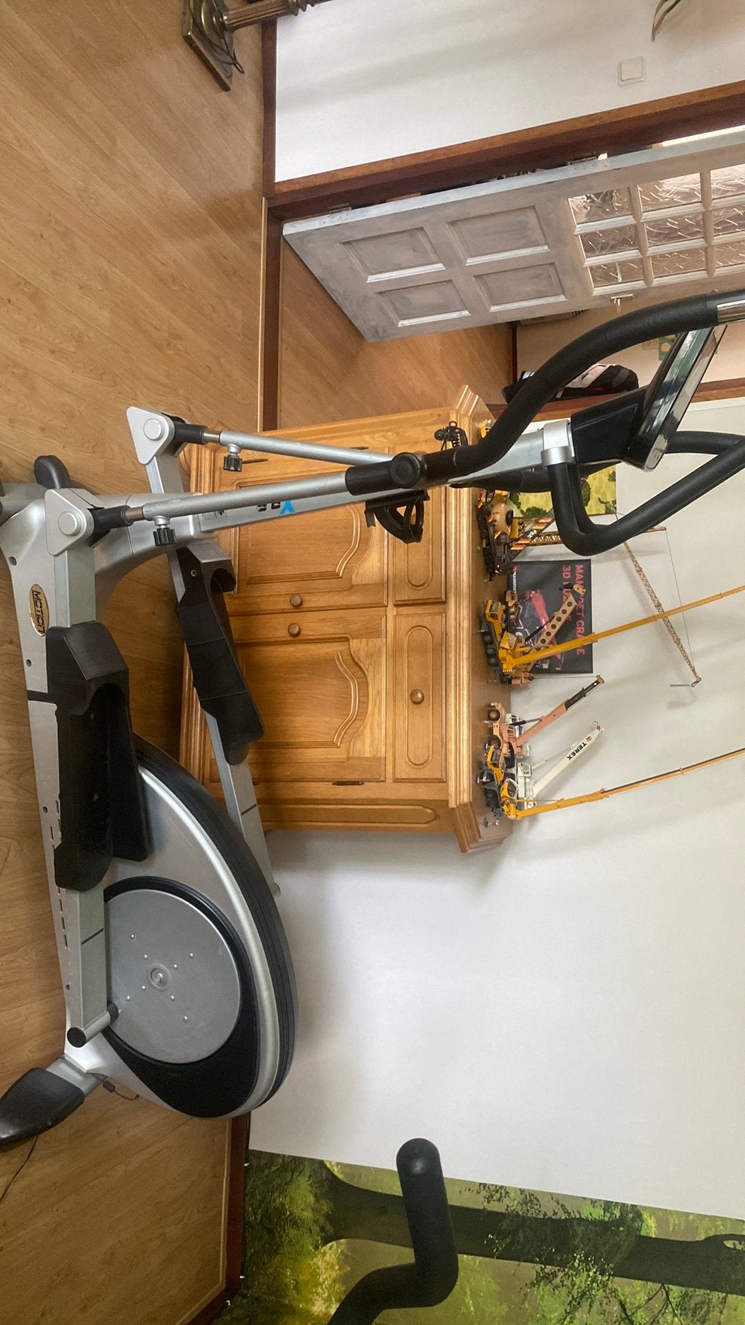 Crosstrainer, Sport en Fitness, Fitnessapparatuur, Ophalen, Gebruikt, Aluminium, Crosstrainer