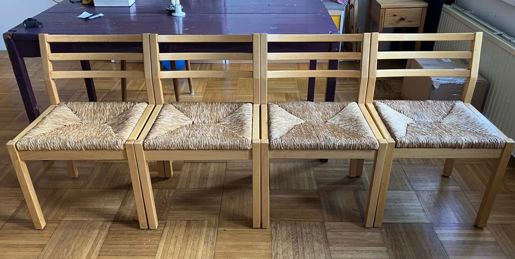 Vintage Pastoe eetkamerstoelen, Ophalen, Gebruikt, Overige kleuren, Vintage